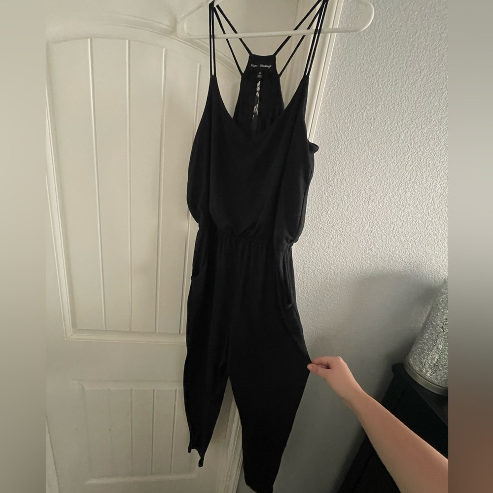 Kohl’s Jr. Black Jumpsuit with Lace Back